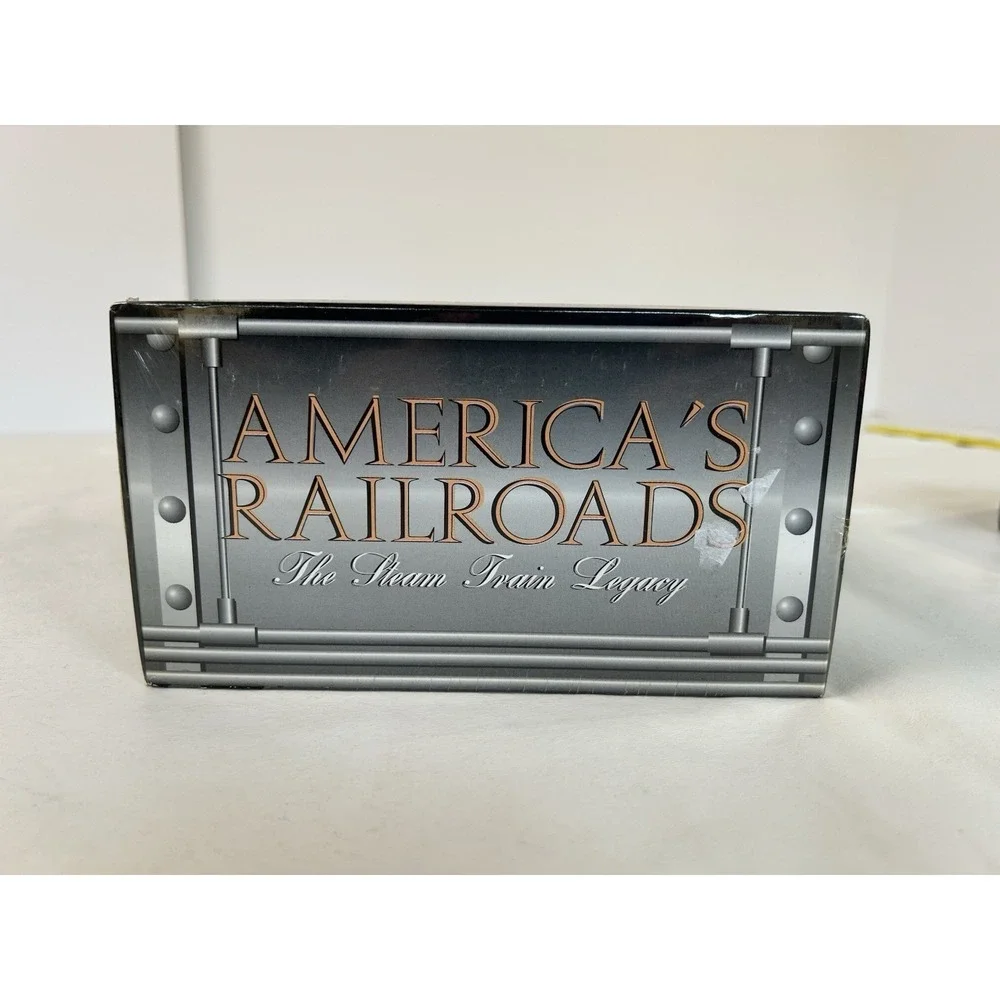 NIB America's Railroads: The Steam Train Legacy VHS Box Set Of 7 In Slipcase